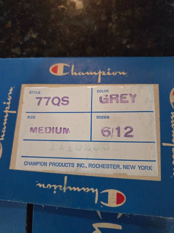 Vintage  Champion Sneaker Empty Box    11 x 8 x 4