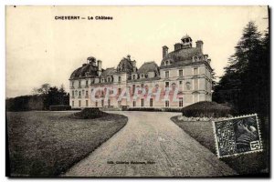 Old Postcard Chateau De Cheverny Chateau