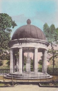 The Tomb At The Hermitage Nashville Tennessee Handcolored Albertype
