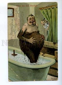 240859 GRUSS MOORBAD mud bath FAT Man by THIELE Vintage PC