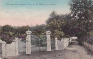 Azores St Michael's Furnas Entrance To A Garden