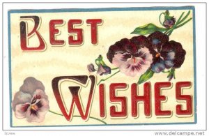 Best Wishes, Pansies, PU-1910