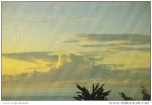 Guam Storm Clouds Over Ocean