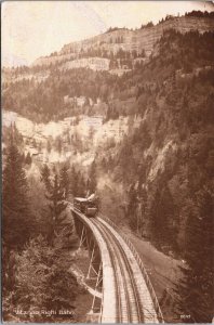 Switzerland Vitznau Rigi Bahn Vintage RPPC  09.13 
