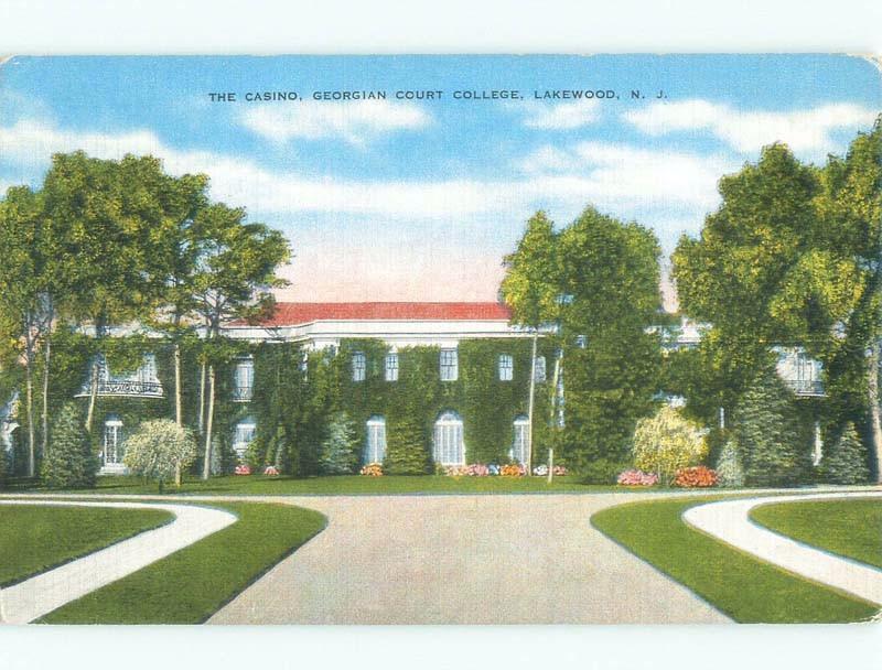 Unused Linen Georgian Court College - Lakewood New Jersey NJ E1688@