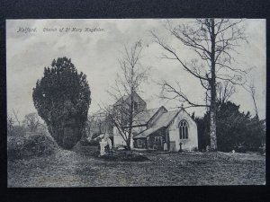 Somerset HOLFORD Church of St. Mary Magdalen - Old Postcard by Montague Cooper