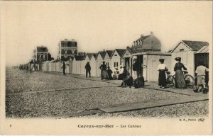 CPA CAYEUX-sur-MER Les Cabines (807239)