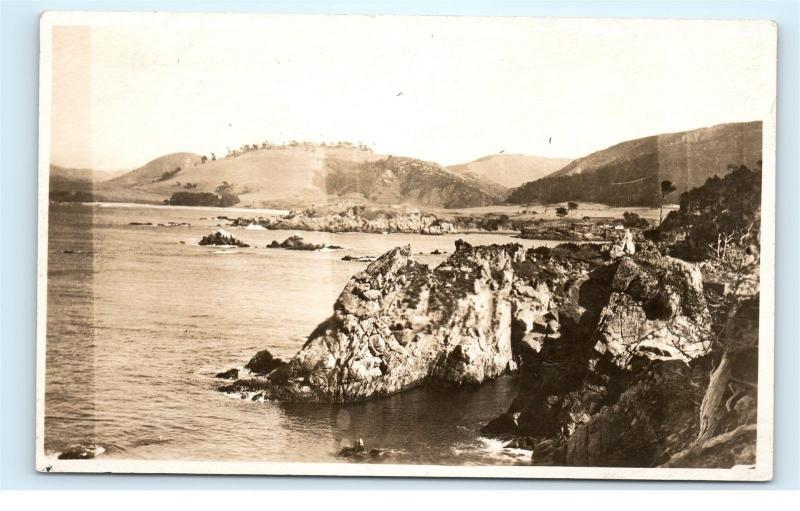 1922 17 Mile Drive Monterey Peninsula California CA RPPC Real Photo Postcard A74