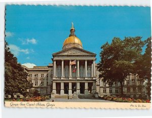Postcard Georgia State Capitol Atlanta Georgia USA
