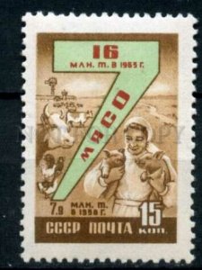 505326 USSR 1959 year plan national economy meat production