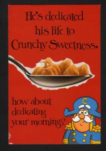 Captain Crunch Cap'n Crunch Cereal Premium Postcard Quaker Oats Postcard Ad