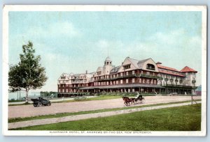 1920 New Brunswick Canada Postcard Algonquin Hotel St. Andrews By The Sea Posted