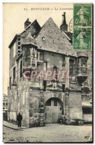 Postcard Old Honfleur Lieutenancy Children