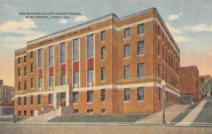 Des Moines County Court House Burlington, Iowa USA