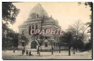 Postcard The Old Paris Meseum Natural History Botanical Garden