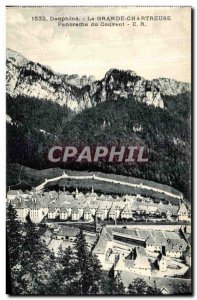 Old Postcard Dauphine La Grande Chartreuse Monastery Panorama