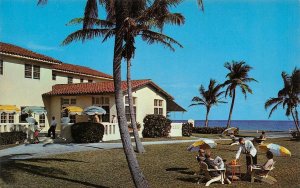 DELRAY BEACH HOTEL Delray Beach, Florida 1960s Chrome Vintage Postcard