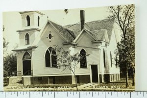 C.1910 RPPC Swedish Misson Church, Aurora, Nebraska Real Photo Postcard P35