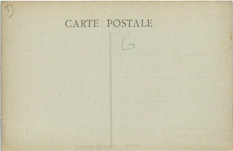 CPA AUPS Place du Marche (1113048)