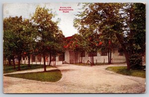 Minneapolis Minnesota~Pavilion @ Minnehaha Park~Postmarked~Vintage Postcard