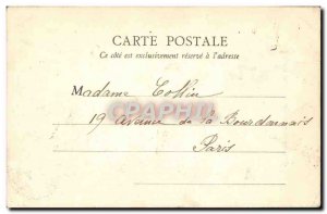 Old Postcard Monte Dore Saut du Loup Waterfall