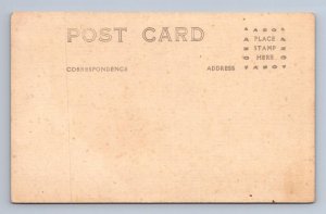 RPPC BUILDING CARS MARKET PHILIPPINES REAL PHOTO POSTCARD (c.1920s)