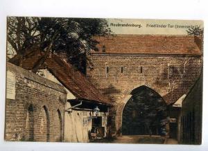 247338 GERMANY NEUBRANDENBURG Friedlander Tor Vintage postcard