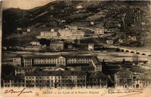 CPA DIGNE Le Lycée et le Nouvel Hopital (683493)