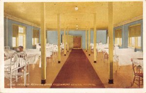 Aurora Colorado ? Fitzsimmons Hospital Interior Receiving Ward Postcard JF360038