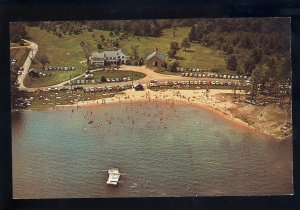 Shutesbury, Massachusetts/MA Postcard, Aerial, Lake Wyola Park, Franklin County