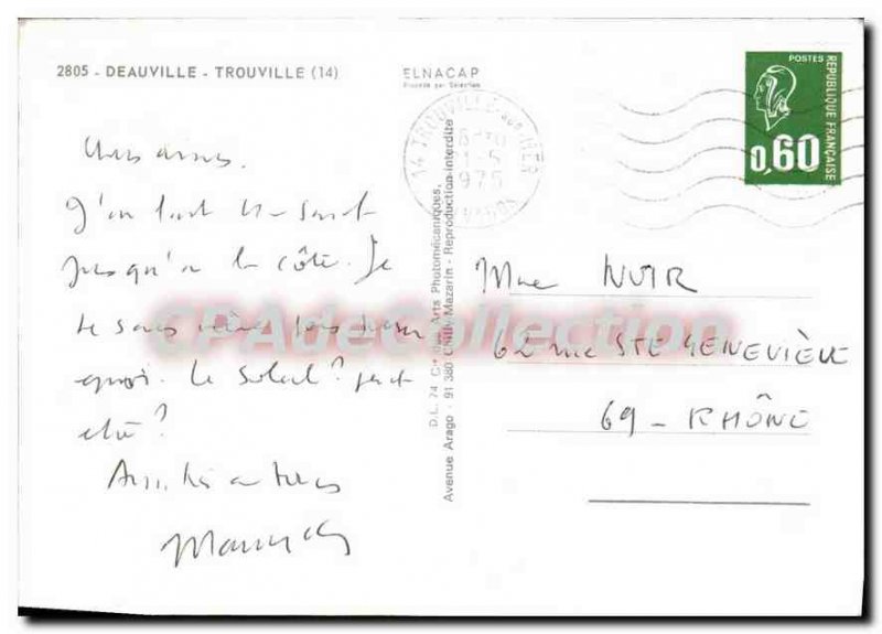 Modern Postcard Deauville Funk