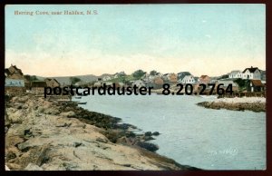 h3208 - HALIFAX NS Postcard 1900s Herring Cove