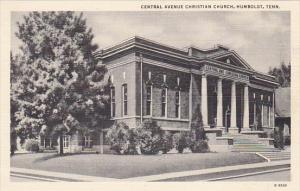 Tennessee Humboldt Central Avenue Christian Church Curteich