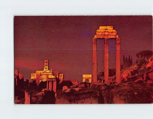 Postcard The Roman Forum Italy