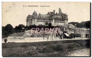 Old Postcard Pierrefonds Lake View