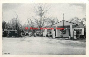 GA, Port Wentworth, Georgia, Haupt's Tourist Court, Gas Station, Highway 17 