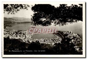 Postcard Modern principality of Monaco General View