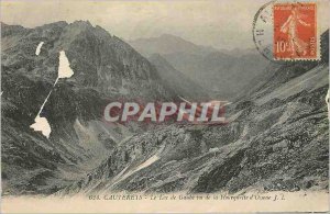 Old Postcard Cauterets Lac de Gaube given the Hourquelle Ossuna