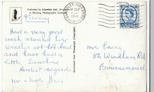 Yorkshire; Holmfield Park, Wakefield RP PPC 1968 PMK To Mrs Every, Bournemouth 