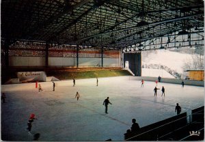 Skating Rink Saint-Gervais France La Patinoire Unused Postcard C8