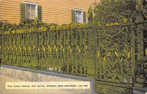 Bird's Eye View Beautiful Shrubbery and Tropical Plants - New Orleans, Louisi...