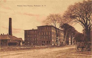 Wallace Shoe Factory Rochester New Hampshire 1910c postcard