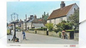 Vintage Postcard Walberswick Village Suffolk 1970s