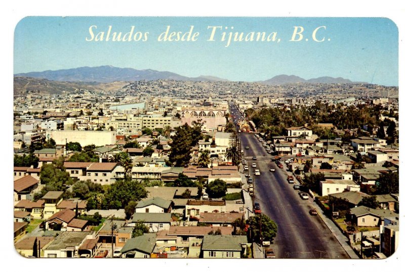 Mexico - Tijuana, Baja California. Panoramic View