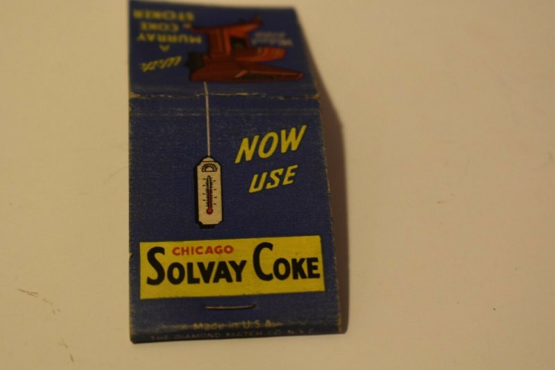 Now Use Chicago Solway Coke 20 Strike Matchbook Cover