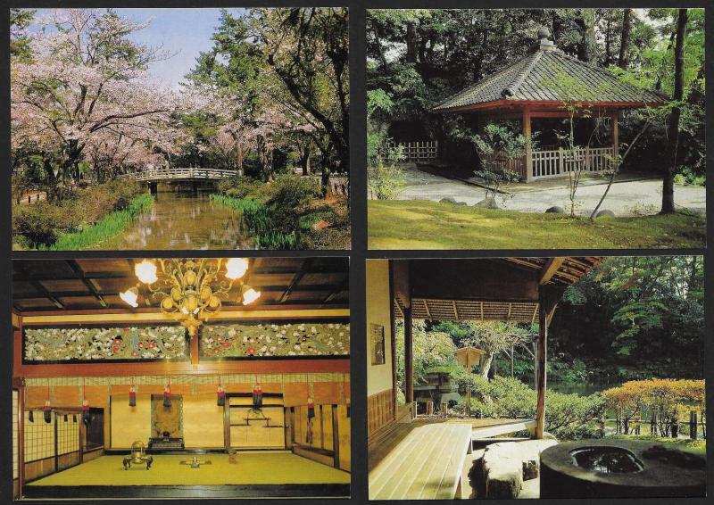 JAPAN (54) view postcards ALL Unused print shop fresh c1960s