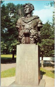 U.S. Naval Academy - bronze replica of Tecumseh