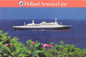 SS Rotterdam Holland-American Line Ship 