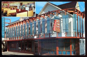 dc1296 - JONQUIERE Quebec Postcard 1962 Restaurant Gosselin