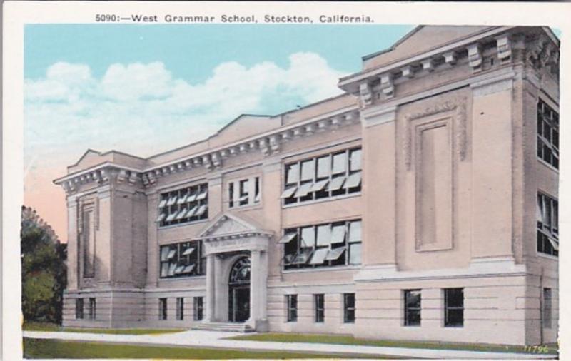 California Stockton West Grammar School